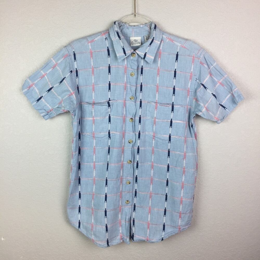 Vintage • CASCADE BLUES • Button Down
